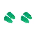 thumbnail image 3 of Qarigey Zapatillas divertidas de PVC para pies descalzos, zapatos para niños, mujeres y hombres, adultos, verde Verde 36-42 yardas 2piezas, 3 of 6