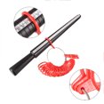thumbnail image 3 of Unique Bargains Ring Sizer Mandrel Kit 4 Sizes Finger Measuring Stick Gauge Ruler Plastic Measurement Tool Black Red 1 Set, 3 of 4