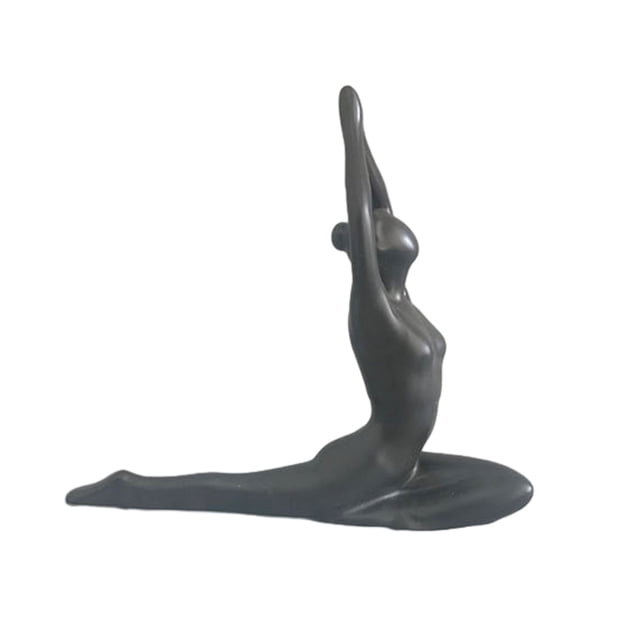 Wosthever Decoración De Chica De Yoga Cerámica Tipo 8