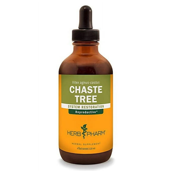 Herb Pharm Chaste Tree Liquid Extract for Female Reproductive System Support, 4 Ounce