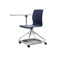 thumbnail image 2 of National Public Seating COGO-04 Chaise on the Go, Bleu et Chrome, 2 of 11