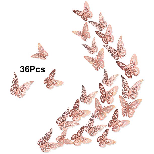 Rose Gold Glitter Wall