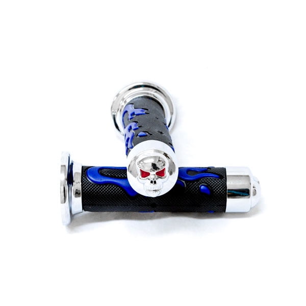 Transparent Blue Hose /& Stainless Purple Banjos Pro Braking PBR2808-TBL-PUR Rear Braided Brake Line