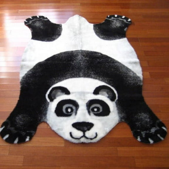 Walk on Me Rugs Walk on Me Kids Playmat Animal Faux Fur/ Faux Sheepskin Machine Washable Area Rug