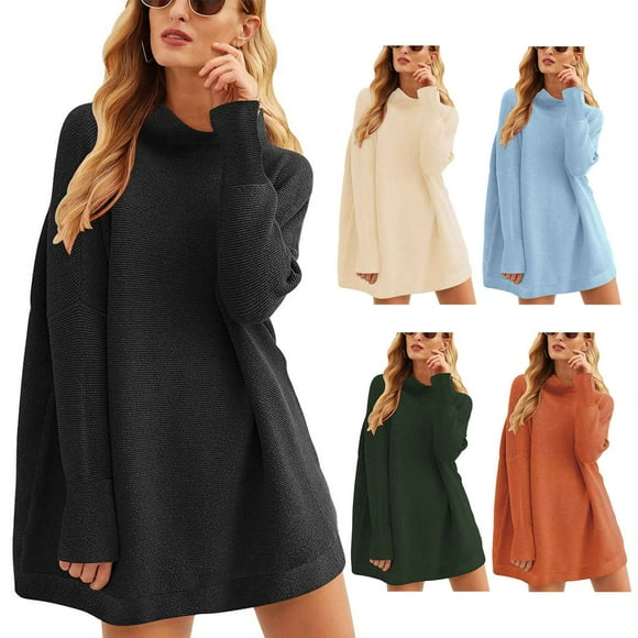 Pure Color Sweater, Pullover Sweater Skin Friendly Casual For Women For Daily Life Work Black S
