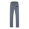 thumbnail image 3 of WEAIXIMIUNG Winter Overalls Men Men's Figure Flattering Linen Pants Fashionable Pure Color Casual Flat Front Work Pants, 3 of 9