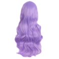 thumbnail image 4 of LinYooLi 28 Pouces/70 cm Perruque Synthétique Cheveux Longs Bouclés (Brun Blond Mélangé), 4 of 4