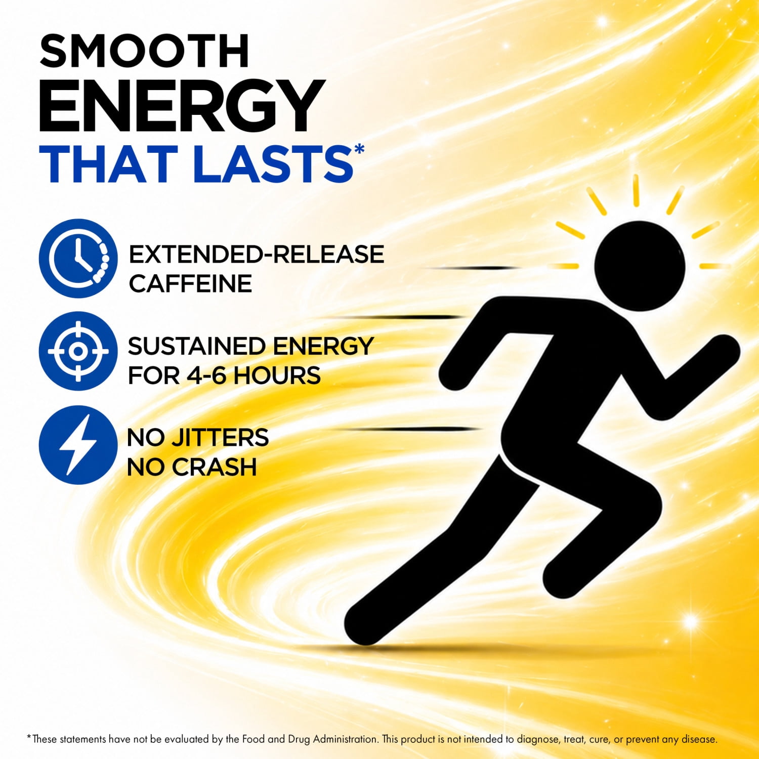 (3 pack) Vivarin Smooth Energy Extended Release Caffeine Tablets, 200mg, 40 Count
