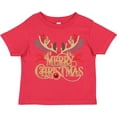 thumbnail image 3 of Inktastic Reindeer Christmas Boys or Girls Toddler T-Shirt, 3 of 5