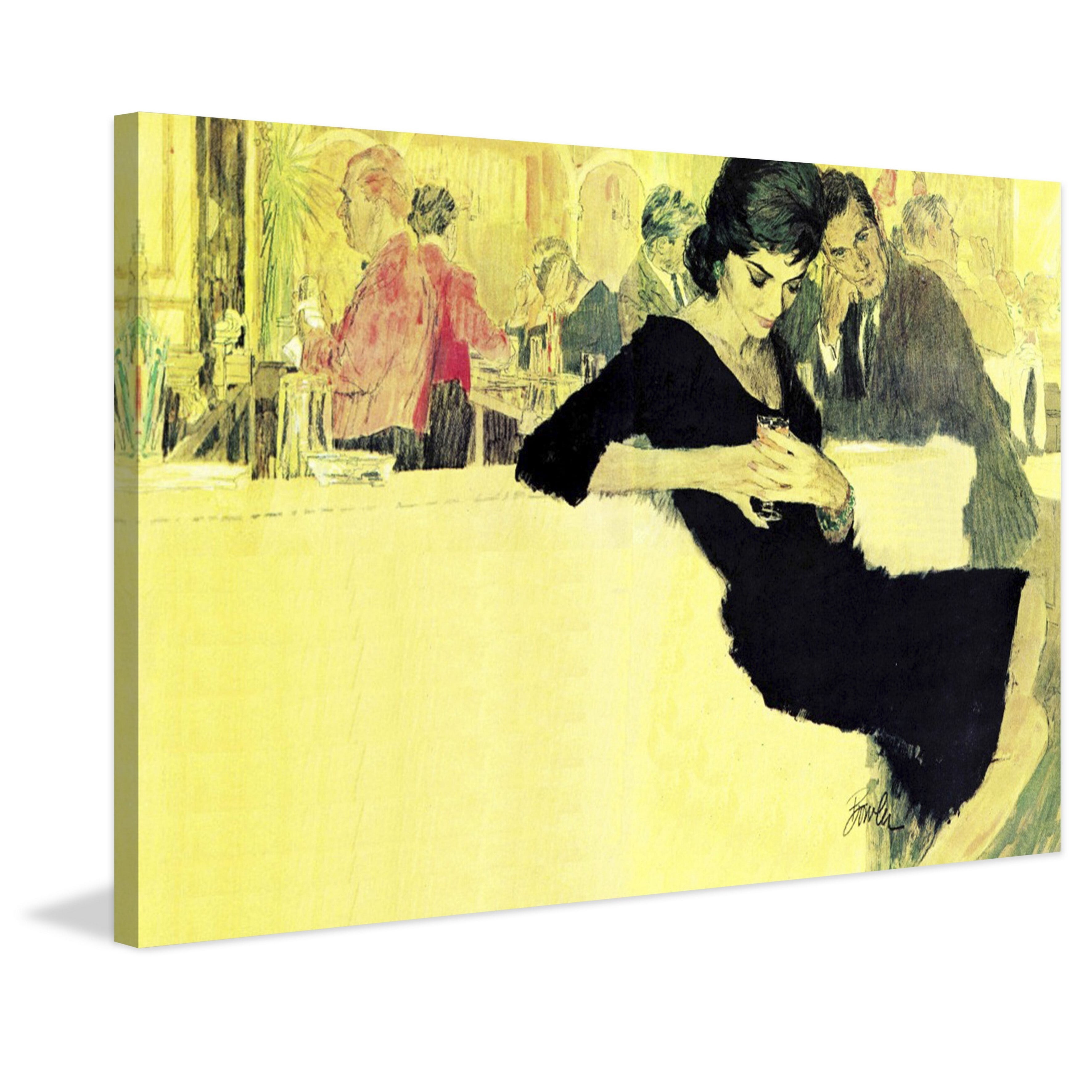 Marmont Hill "Take a Chance" by Robert Jones Painting Print on Canvas