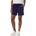 thumbnail image 1 of Hanes Short en Jersey pour Femmes, Marine, Grand, 1 of 2