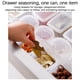 thumbnail image 5 of Wmhnj Juego de 5 recipientes hermticos de plstico de grado alimenticio para congelador, refrigerador y despensa, apilables y sin BPA., 5 of 9