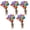 D, variant on Vikakiooze Home Decor Cute Dog Car Hanging Ornament with Colorful -Balloon Hanging Ornament Decors HOT