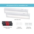 thumbnail image 3 of BLACK+DECKER Battery Operated Under Cabinet Lighting, Motion Sensor On/Off, Warm White LED, Stick-On Install for Kitchen &amp; Closets - 2 Light Bars, 3 of 7