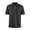 Black #002, variant on Mens Vintage Washed Polo Shirts Classic Fit Pullover Shirts Summer Lapel Button Tops Casual Retro Distressed Tee Top, 5XL