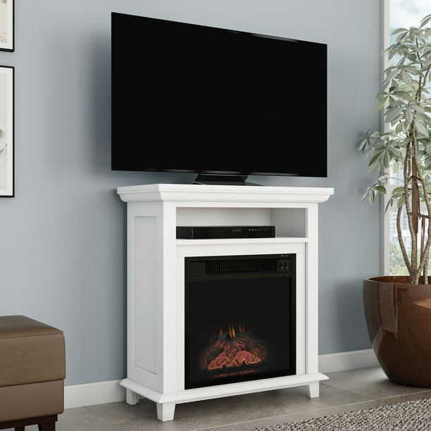 Electric Fireplace TV Stand- 29" Freestanding Console with ...