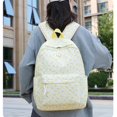 thumbnail image 2 of BUTIED Schoolbag Set Floral Prints Backpack Lightweight Textured Fabric Bookbag with Crossbody Lunch Bag Pencil Pouch,  Perfect for College & 6-15, 2 of 10