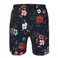 thumbnail image 4 of Naloa Vintage Rose Men's Beach Shorts, Surfing shorts, Swim trunks, Quick Dry Swim Trunks for Surfing Beach Fun - 3X-Large, 4 of 9