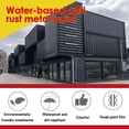 thumbnail image 4 of Pintura Antioxidante Al Agua para Metales, Roja, 2 Unidades | Pintura Convertidora de Óxido para Superficies Metálicas | Estabilidad a Altas y Bajas Temperaturas | Fórmula Inodora | Ideal para Coches, 4 of 7