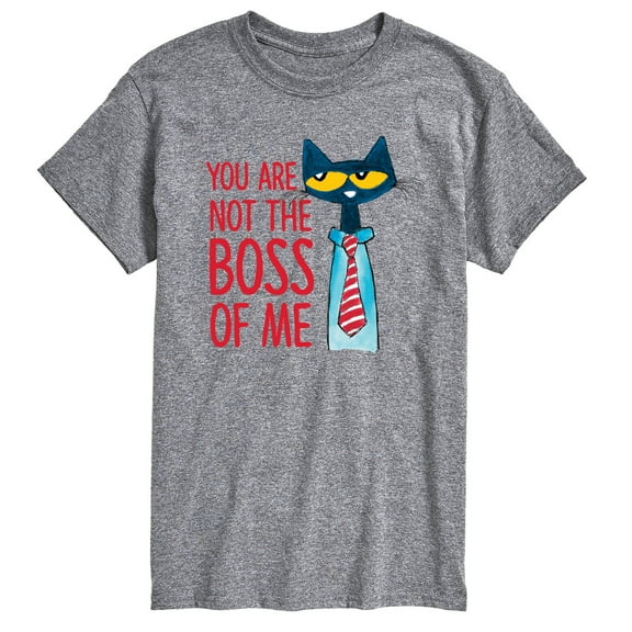Pete The Cat - Not The Boss Of Me - Men's Short Sleeve Graphic T-Shirt