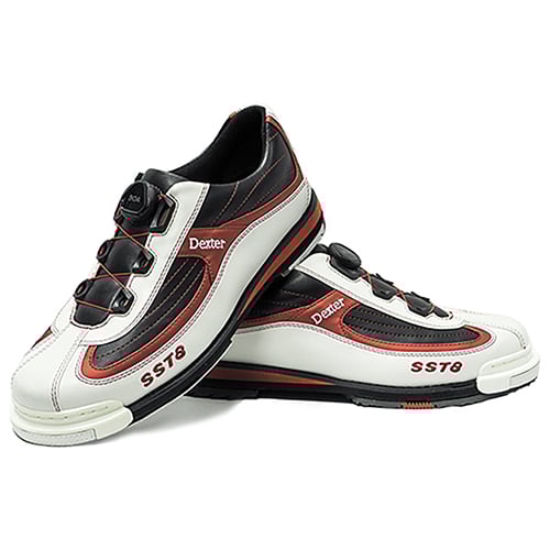 Dexter Mens SST 8 Pro BOA LE White/Black/Red Only