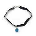 thumbnail image 4 of Soumake Retro Gothic Handmade Shiny Love Heart Rhinestone Pendant Choker Short Necklace, 4 of 8