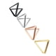 thumbnail image 5 of 45 portatarjetas pequeños para mesa, con forma triangular, para aniversario Negro, 5 of 7