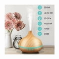 thumbnail image 3 of Essential Oil Diffuser, 550ML Ultrasonic Cool Mist Diffuser Aroma Electric Fragrance Aroma Diffuser with Adjustable Mist Mode & 7 LED Colors, 3 of 5