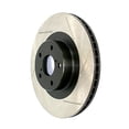 thumbnail image 4 of Stop Tech Power Slot Brake Rotor 126.44109SR SportStop Slotted; One Piece Design; Wheel Bolt Pattern 6 x 139.7 Millimeter; 108 Millimeter Hub Inside Diameter; Electro-Coated Cast Iron; Single, 4 of 5