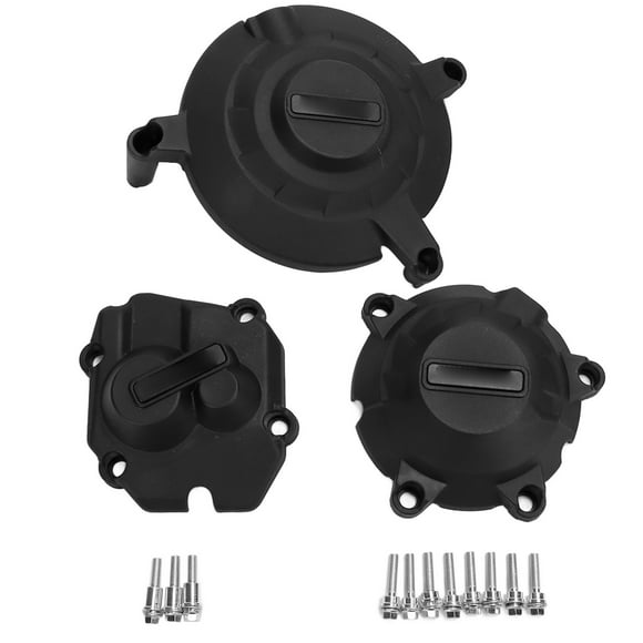 Motorcycle Engine Stator Cover,3PCS/Set Motorcycle Engine Guard Motorcycle Engine Cover Engine Crash Protector Advanced Technology