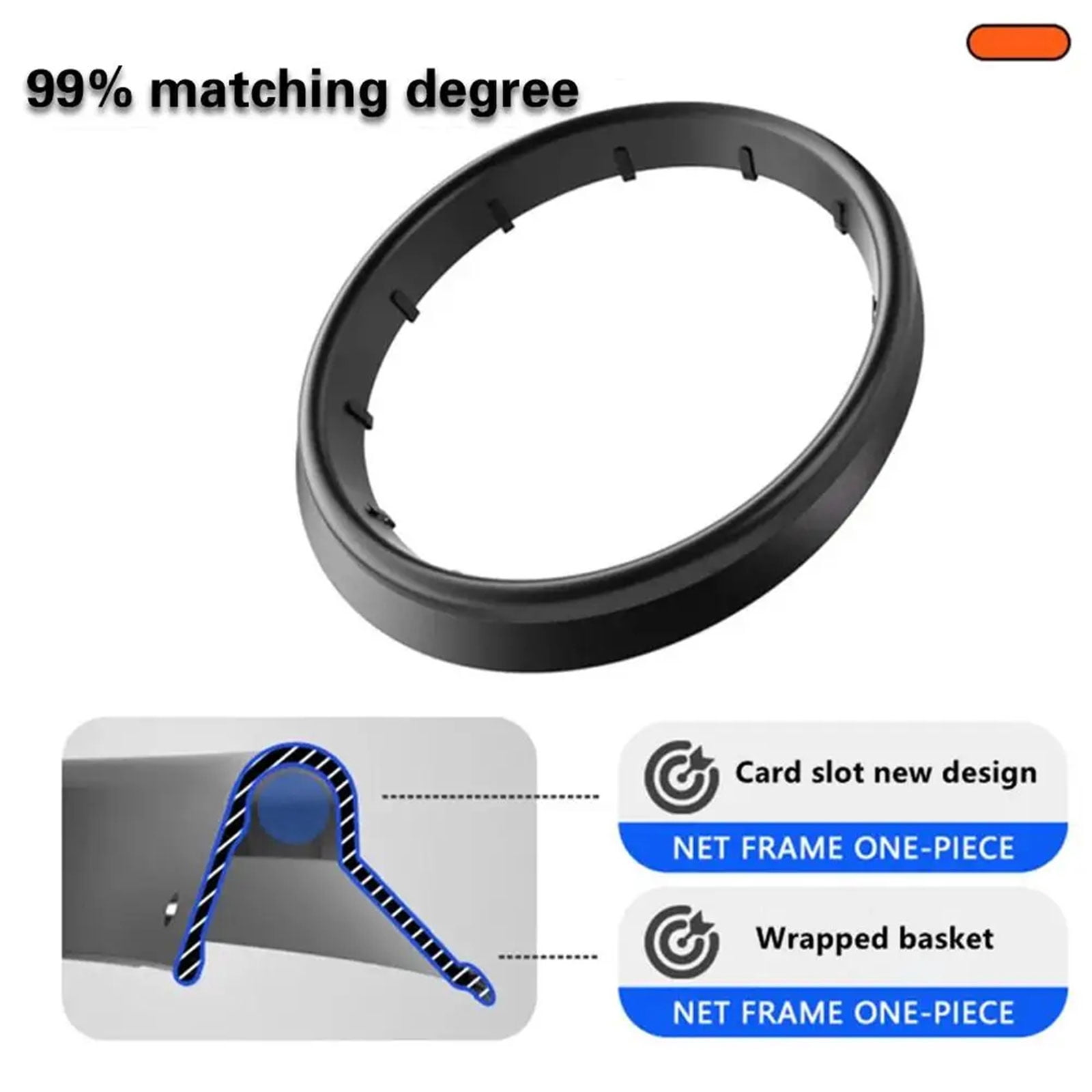 Heavy Type Outdoor Basketball Net Replacement Detachable Basketball Net Versatiles Sport Equipment