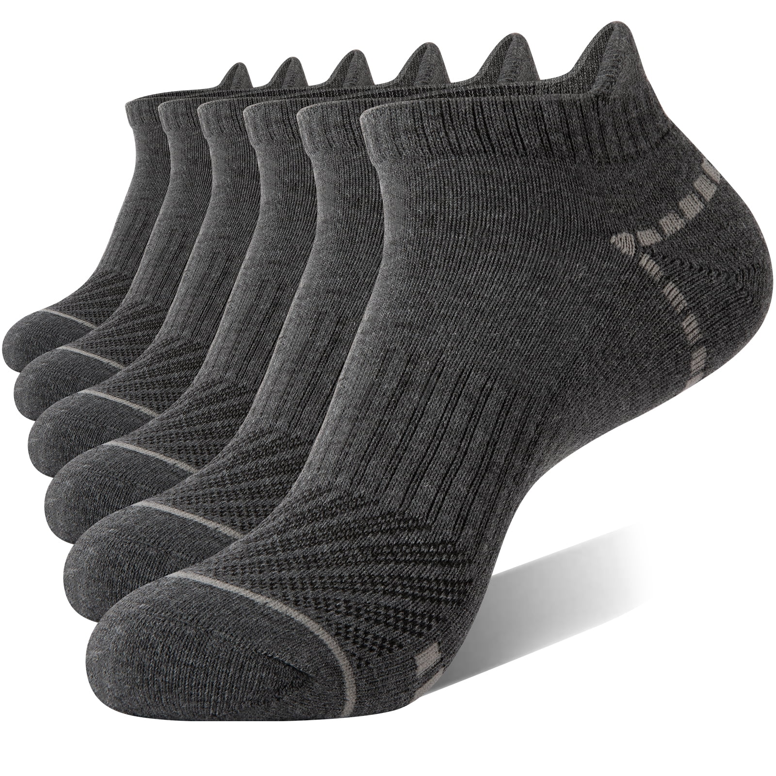 COOPLUS Mens Low Cut Socks Men Ankle Socks 6 Pairs - Walmart.com
