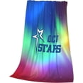 thumbnail image 3 of Oklahoma City University Logo Blanket, Flannel Blankets Light Plush Bed Blanket, Suitable for Bed Sofa & Gift for Family, 3 of 6