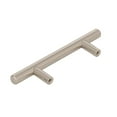 thumbnail image 3 of Bar Pulls 3 in (76 mm) Center-to-Center Polished Nickel Cabinet Pull, 3 of 5