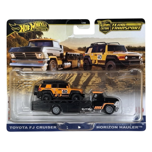 Vehículo de Juguete Hot Wheels Toyota FJ Cruiser Horizon Hauler 1:64