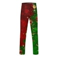 thumbnail image 4 of Hfolob Pants For Men Male Autumn Winter Christmas Home Pants Fully Printed Cordless Pocket Holiday Celebration Pants Loose-Fit Style, 4 of 4