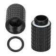 thumbnail image 1 of 25mm G1/4in Thread Male To Female Inner Hex Fixing Water Cooling Fitting Computer Water Cooled Extender Fitting Joint Inner Hex M8 Fixed, 1 of 8