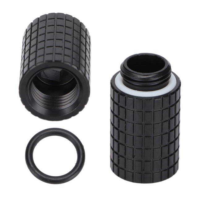 25mm G1/4in Thread Male To Female Inner Hex Fixing Water Cooling Fitting Computer Water Cooled Extender Fitting Joint Inner Hex M8 Fixed