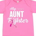 thumbnail image 4 of Inktastic Breast Cancer Awareness My Aunt is a Fighter Boys or Girls Baby Bodysuit, 4 of 5