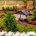 thumbnail image 4 of SHOWERORO 5Pcs Mini Fence Model for Tabletop Ornaments and Home Decor 9.5cm Length, 3cm Height, 4 of 5