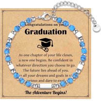 2025 Graduation Gifts for Her, Compass Bracelet for Girls Women, Inspirational High School College Class of 2025 Graduation Gifts