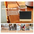 thumbnail image 6 of 3pcs Tabletop Mini Chalkboards Sign Standing Type Small Doubleside Blackboards, 6 of 8