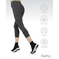 thumbnail image 6 of MeMoi Women's Comfort Cotton Capri Lightweight Leggings - Womens - Female, 6 of 7
