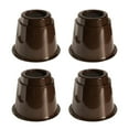 thumbnail image 2 of Elevadores de mueble Elevadores de , Elevadores de sofá/silla, Almohadilla EVA antideslizante, Patas de muebles de plástico resistente de Elevador de 5 pulgadas Yotijar Elevadores de cama, 2 of 9