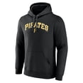 thumbnail image 2 of Men's Black Pittsburgh Pirates Series Sweep Pullover Hoodie, 2 of 3