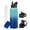 Ocean Blue, variant on Insulated Water Bottle 40 oz, Triple Wall Vacuum Stainless Steel (Cold for 48 Hrs), Leak Proof & BPA-Free, 40oz Water Flask with Straw Spout Lids, Protective Boot