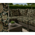 thumbnail image 7 of Soimoi Waterproof Outdoor Fabric by 10 Yard | Leaves Print on Taupe | 56" Wide | UV Resistant & Durable Taffeta Material for Cushions, Covers, Curtains, awning & DIY Projects, 7 of 7