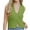 Green, variant on Kaemgyyd Going out Tops for Women Casual Deep V Summer Knit Sweater Vest Cute Trendy Sleeveless Button down Slim Shirt Blouse