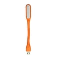 thumbnail image 2 of Luces LED mini USB flexibles, portátil ajustable, luz , luz de lectura, para portátil, banco de energía, lámpara de lectura, portátil, atención naranja, 2 of 7