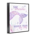 thumbnail image 4 of She Dreams Higher Than The Sky Black Framed Giclee Art, design by Kim Allen, 4 of 9